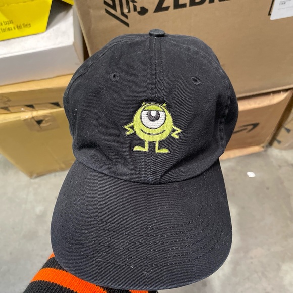 Disney Pixar Monsters Inc VTG Y2K 2001 Cast & Crew Hat Cap (RARE)